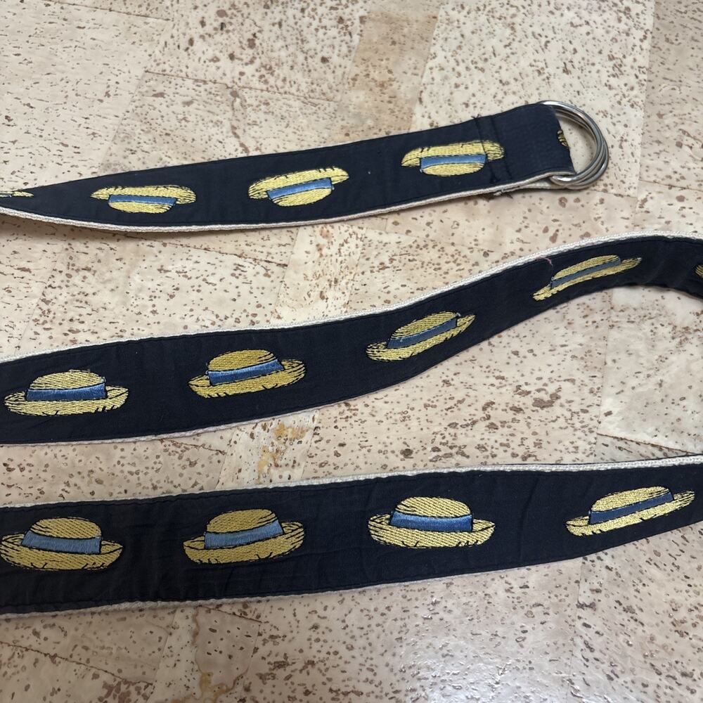 Lilypod Preppy Women’s Cotton Webbing Ribbon Belt - Linnea Summer Hats Sz Large